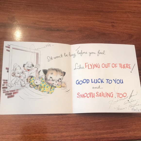 Set of Vintage “Get Well” cards 💝 - Picture 7 of 7